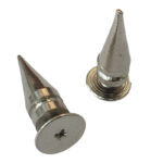 یراق اسپایک چرم دوزی مدل میخی کد SPK20x10 بسته 10 عددی