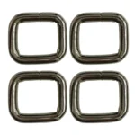 یراق کیف مدل چهارگوش کد 4Stl2Cm بسته 4 عددی