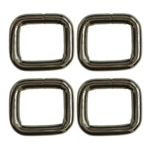 یراق کیف مدل چهارگوش کد 4Stl2Cm بسته 4 عددی
