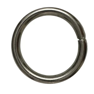 یراق کیف دوزی مدل گرد کد Steel-2.5Cm بسته 4 عددی