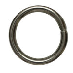 یراق کیف دوزی مدل گرد کد Steel-3Cm بسته 4 عددی
