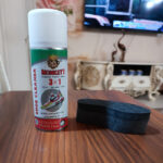 اسپری تمیز کننده کفش مانکی مدل سه کاره MA-3 به همراه اسفنج