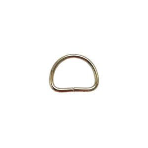 یراق کیف دوزی مدل نیم حلقه 2CM-Steel بسته 6 عددی