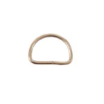یراق کیف دوزی مدل نیم گرد 2.5CM-Steel بسته 6 عددی