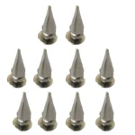 یراق اسپایک چرم دوزی مدل میخی کد SPK20x10 بسته 10 عددی