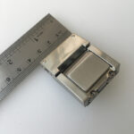 قفل مدل دو رمز دندانه فلزی طرح کشیده کد lock-p2NKL