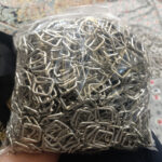 یراق کیف مدل بندگیر 18 bnd18mm بسته 1000 عددی